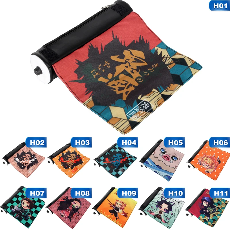

Japan Anime Demon Slayer: Kimetsu No Yaiba Kamado Nezuko Cosplay Student pen Bag Pencil Case Cosmetic Bag Storage Bag Xmas Gifts