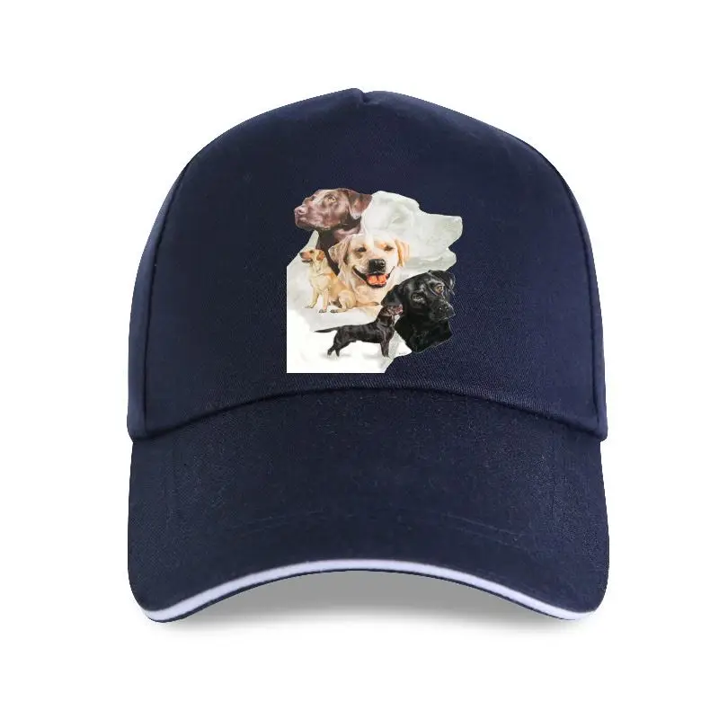 

Дизайнерская лабораторная бейсболка для мужчин с принтом Лабрадора ретривера, лето 2021, модная мужская бейсболка, повседневные топы для мал...