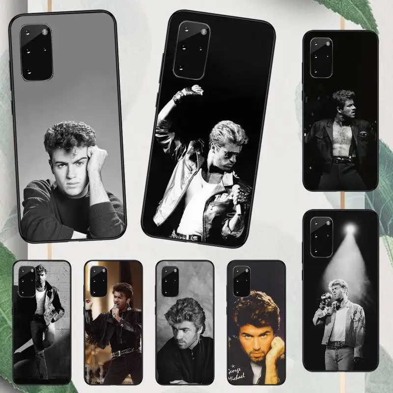 

George Michael British singer Phone Case For Samsung galaxy A S note 10 12 20 32 40 50 51 52 70 71 72 21 fe s ultra plus