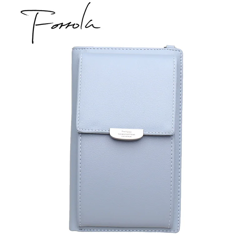 Новейшая Женская Кожаная барсетка сумка для телефона многофункциональная