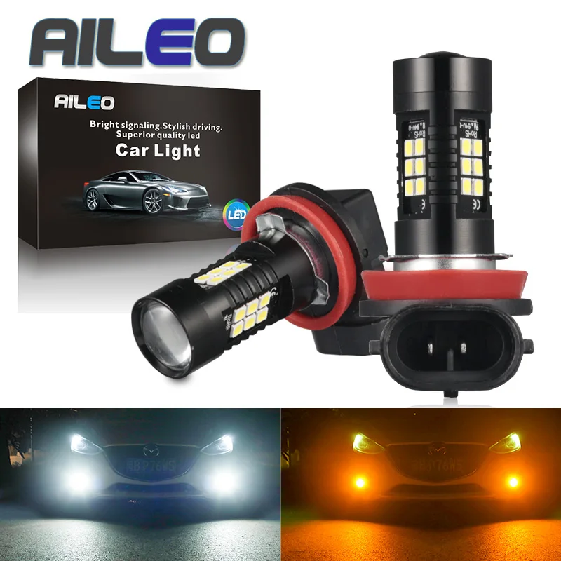 Светодиодная лампа AILEO H8 H11 HB4 HB3 9006 9005 SMD 6000 лм К 12 В | Автомобили и мотоциклы