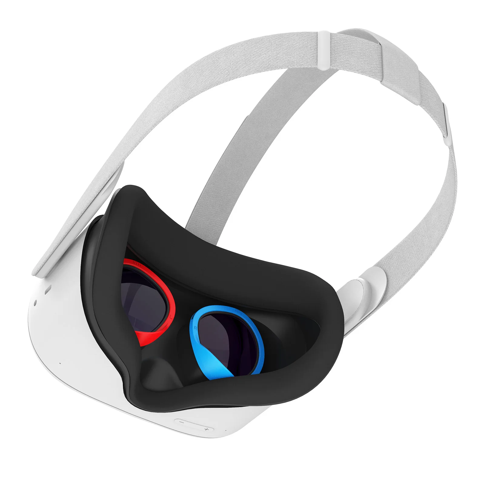 Для Oculus Quest 2 Очки виртуальной реальности VR Мягкая силиконовая маска для глаз