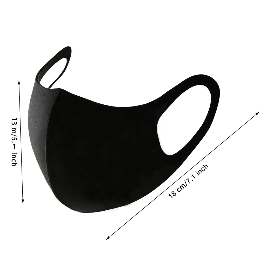 

1pc Mouth Masks For Dust' Protection Anti-face Mask Washable Earloop Masque Mascarilla Reutilizable Mondkapjes Herbruikbaar