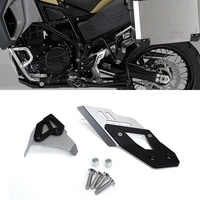 for bmw f800 gs f800gs adv adventure motorcycle heel guards set foot peg bracket rear frame plate protector f650gs f700gs