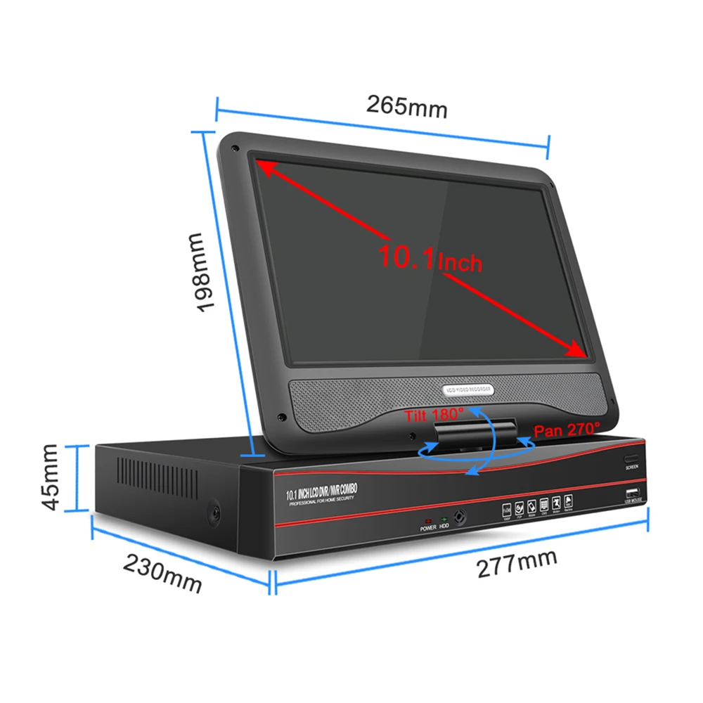 Камера Наружного видеонаблюдения Techage инфракрасная камера безопасности 8
