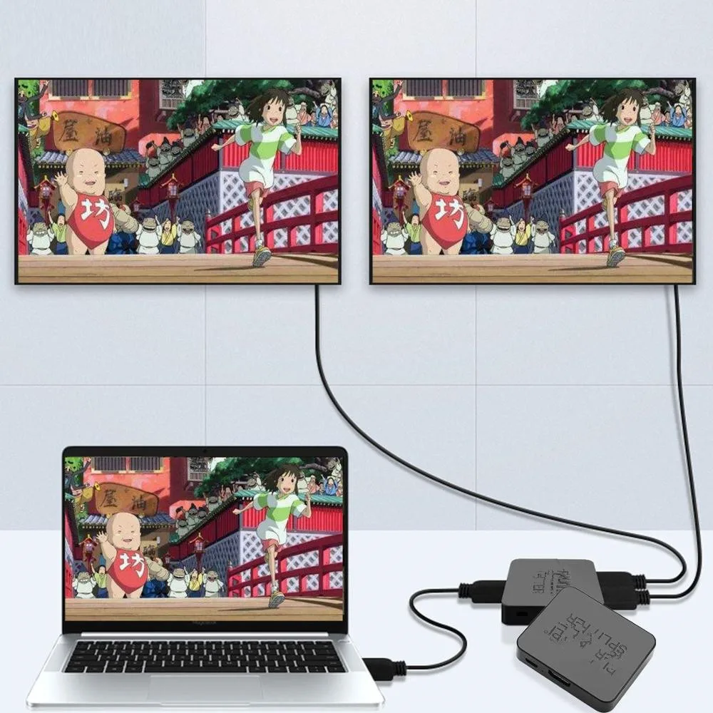 4K HDMI-совместимый сплиттер Full HD 1080p переключатель 1X2 1 в 2 выход усилитель двойной