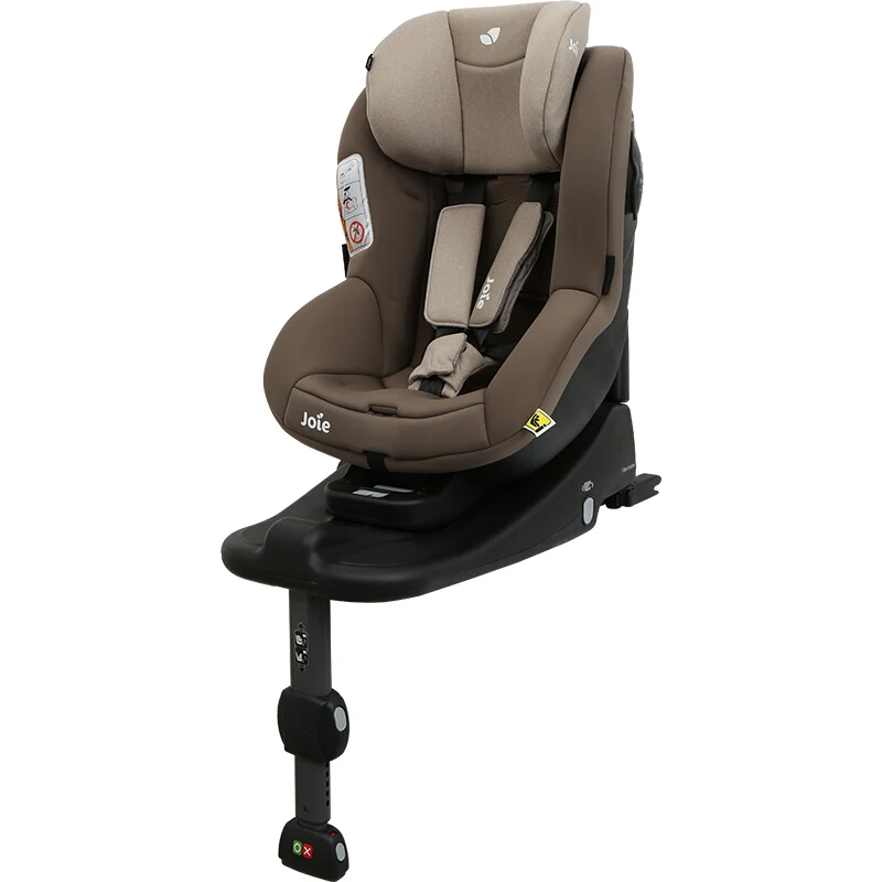 0298Child Safety Seat Isofix Hard Interface 0-4-year-old Two-way Installation Enje flagship Brown