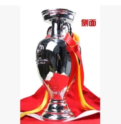 16 77 см дизайн Декор Франция 2021 Европейский Серебро трофей Чемпион Кубок веер