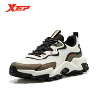 xtep mens shoes spring summer classic fashion sports casual shoes male thick soled wear resistant mesh sneakers 879119327059