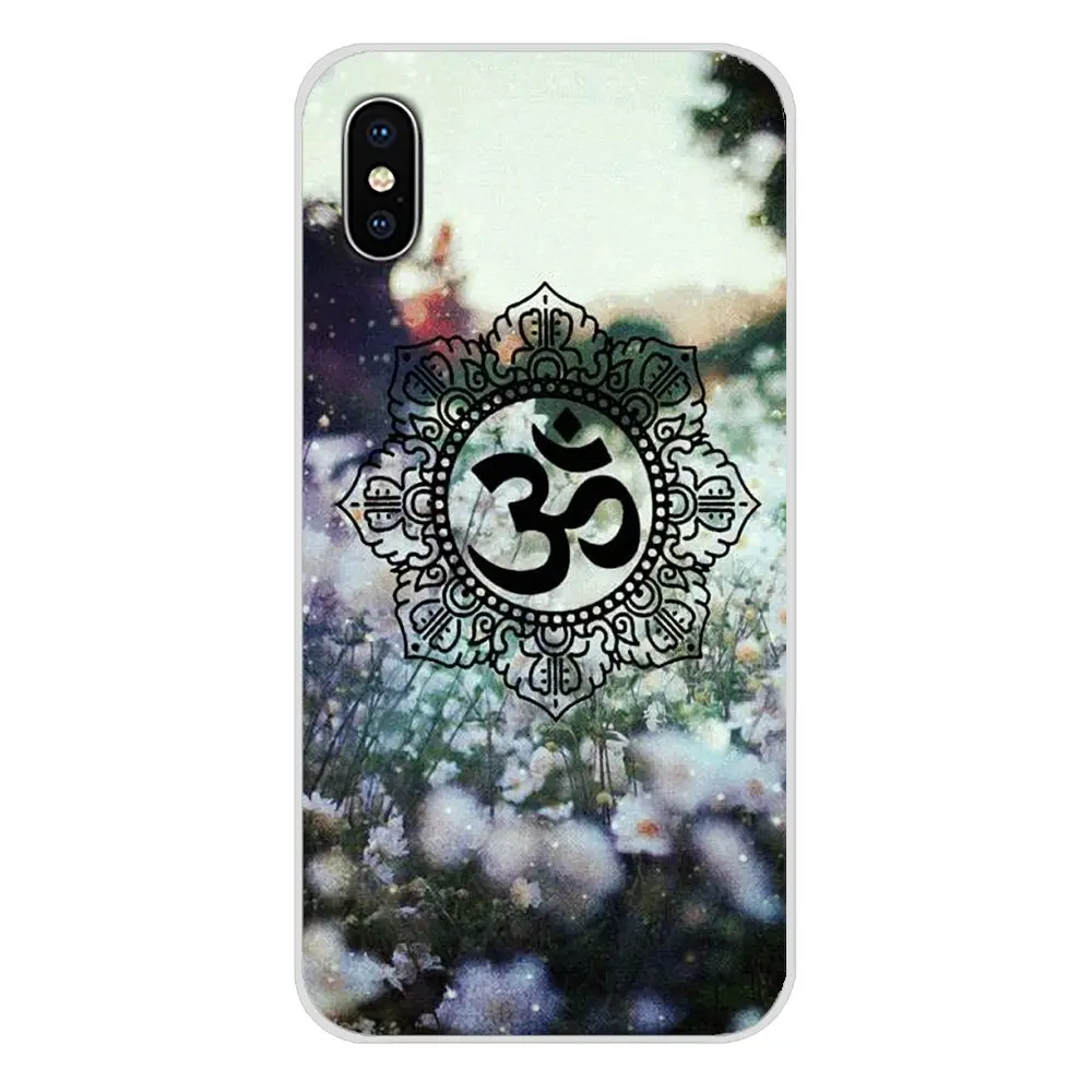 Цветочный Om Yoga Hindu Aum om yaga для Samsung A10 A30 A40 A50 A60 A70 M30 Galaxy Note 2 3 4 5 8 9 10 PLUS Аксессуары
