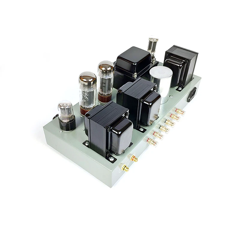 6n9p push el34b односторонний класс A трубка, усилитель мощности 8 Вт × 2, гармоническое искажение ≤ 1% амплитудно-частотная характеристика 20 гц-26 кГц
