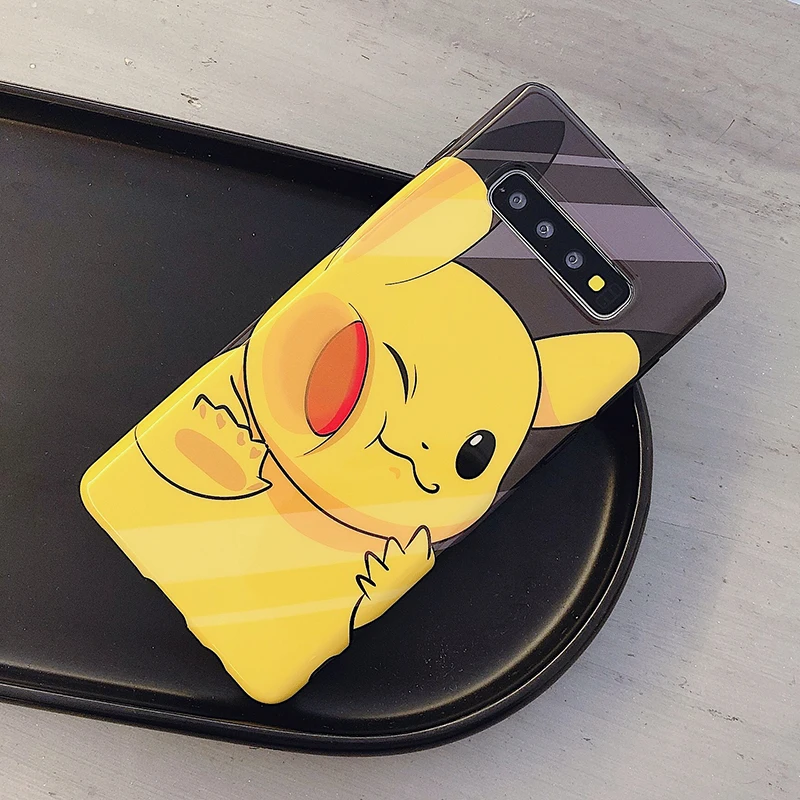 Чехол YHBBCASES для Samsung S10 чехол телефона 8 9 S8 S9 Plus в стиле ретро японский с героями