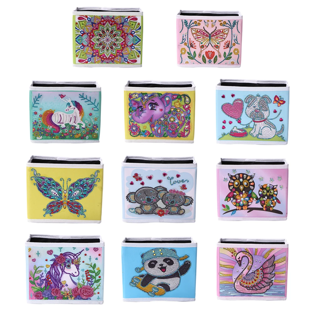 

20*16*12CM Folding Storage Box DIY Diamond Painting Rhinestone Diamond Home Craft Art Kit Storage Case Jewelry Organizer Gifts