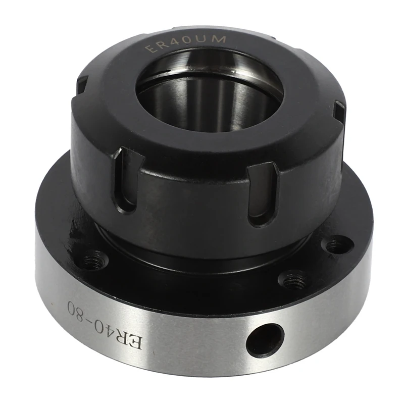 

80mm Diameter ER40 Collet Chuck Accuracy Steel Fixing Chuck Holder for CNC Milling Table Machine Lathe Tool Holder