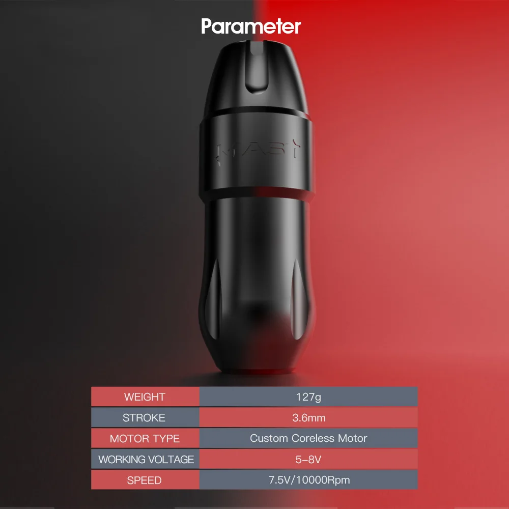 Набор для тату машинки Mast Tour Pro вращающаяся машинка с электродвигателем и мини