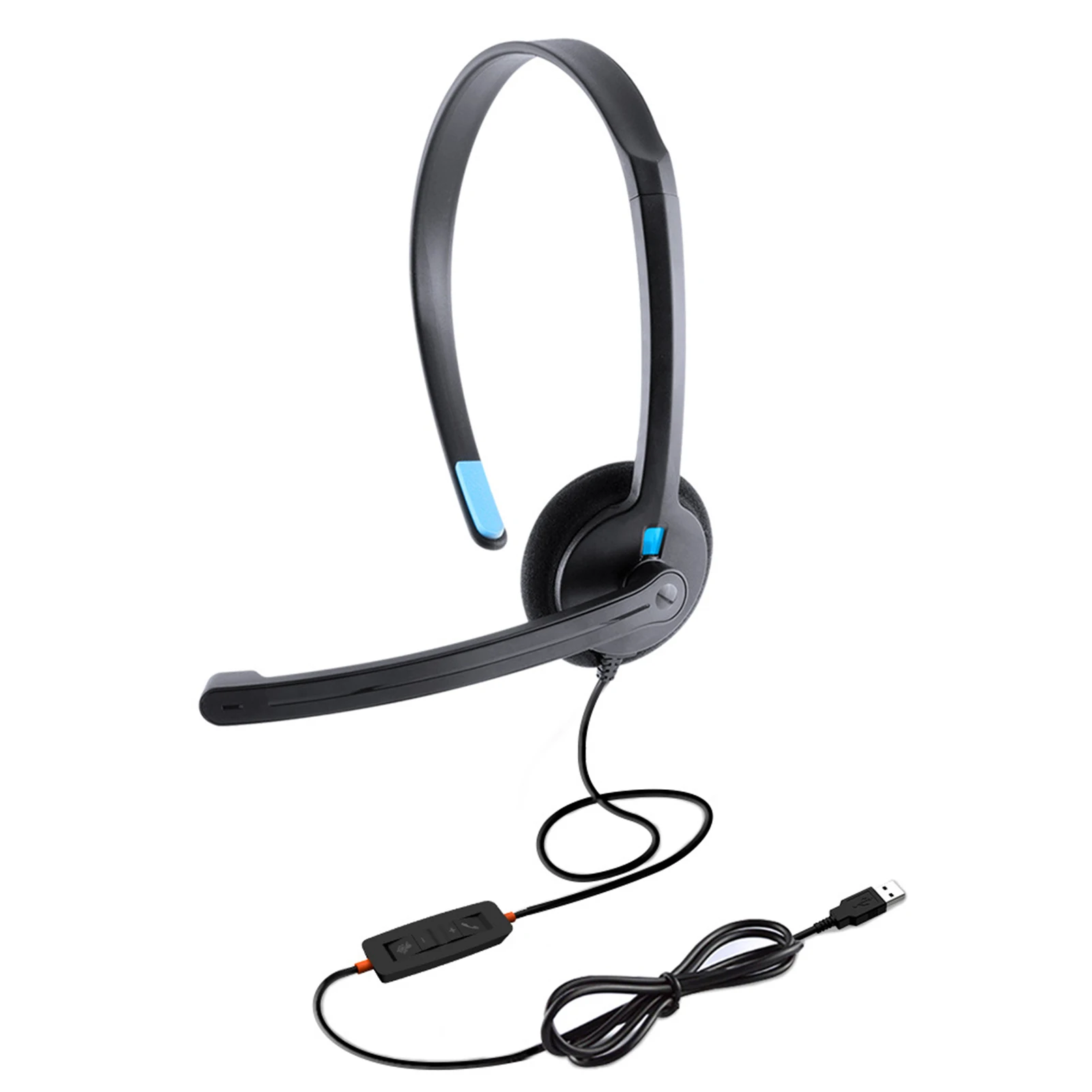 Офисный оператор стерео проводной монитор с шумоподавлением эргономичная