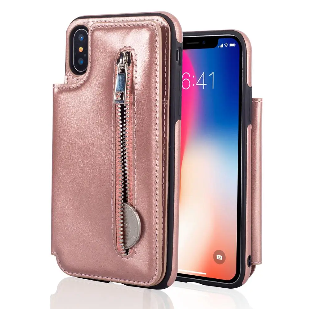 Кожаный чехол для iPhone 11 Pro Max XS XR X 7 8 6 6S Plus|Чехлы-портмоне| |