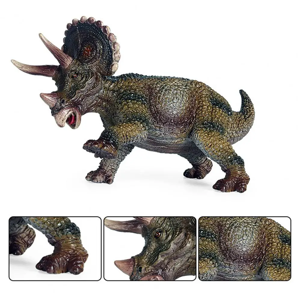 

Simulation Toys Environmentally Friendly Solid Plastic Cement Scientific Art Dinosaur Models Home Decor Ornaments for Kids