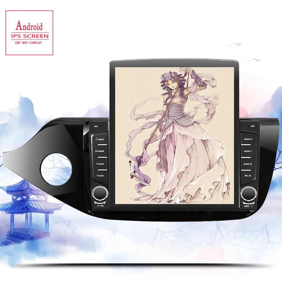 Автомобильный DVD плеер 2din 9 7 дюйма Android 10 0 ОЗУ 6 ГБ для Kia Ceed 2013 2020 gps навигация RDS