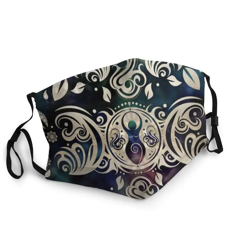 

Подвеска «Триединая богиня луны» лунный свет маска для лица многоразовая маска унисекс Языческие Шаманство Пылезащитная крышка респирато...