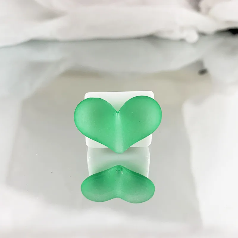 

1pcs Fashion Macaron Love Resin Ring Candy Colorful Resin Ring For Women Party Wedding Jewelry Gift