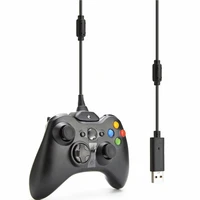1 8m dual magnetic anti interference usb charging cable game controller gamepad joystick power charger for xbox 360 controller