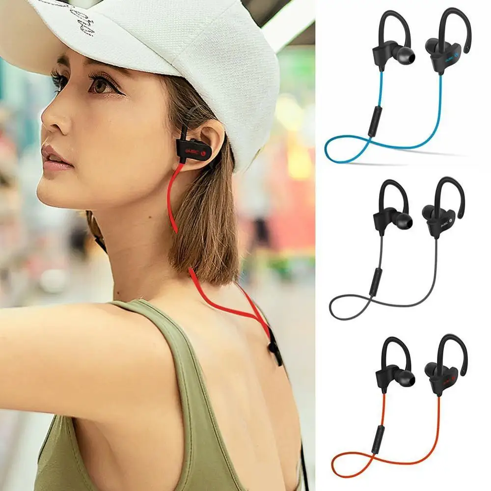 Bluetooth наушники, беспроводная стерео Спортивная гарнитура, музыка, громкая связь, BT наушники, наушники с защитой от пота, Bluetooth наушники