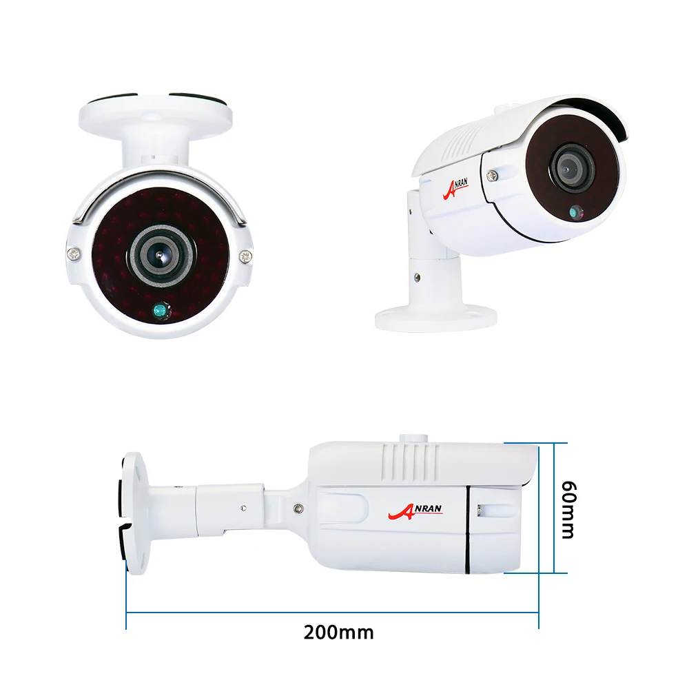 ANRAN AHD аналоговая инфракрасная камера видеонаблюдения высокой четкости 1080P CCTV