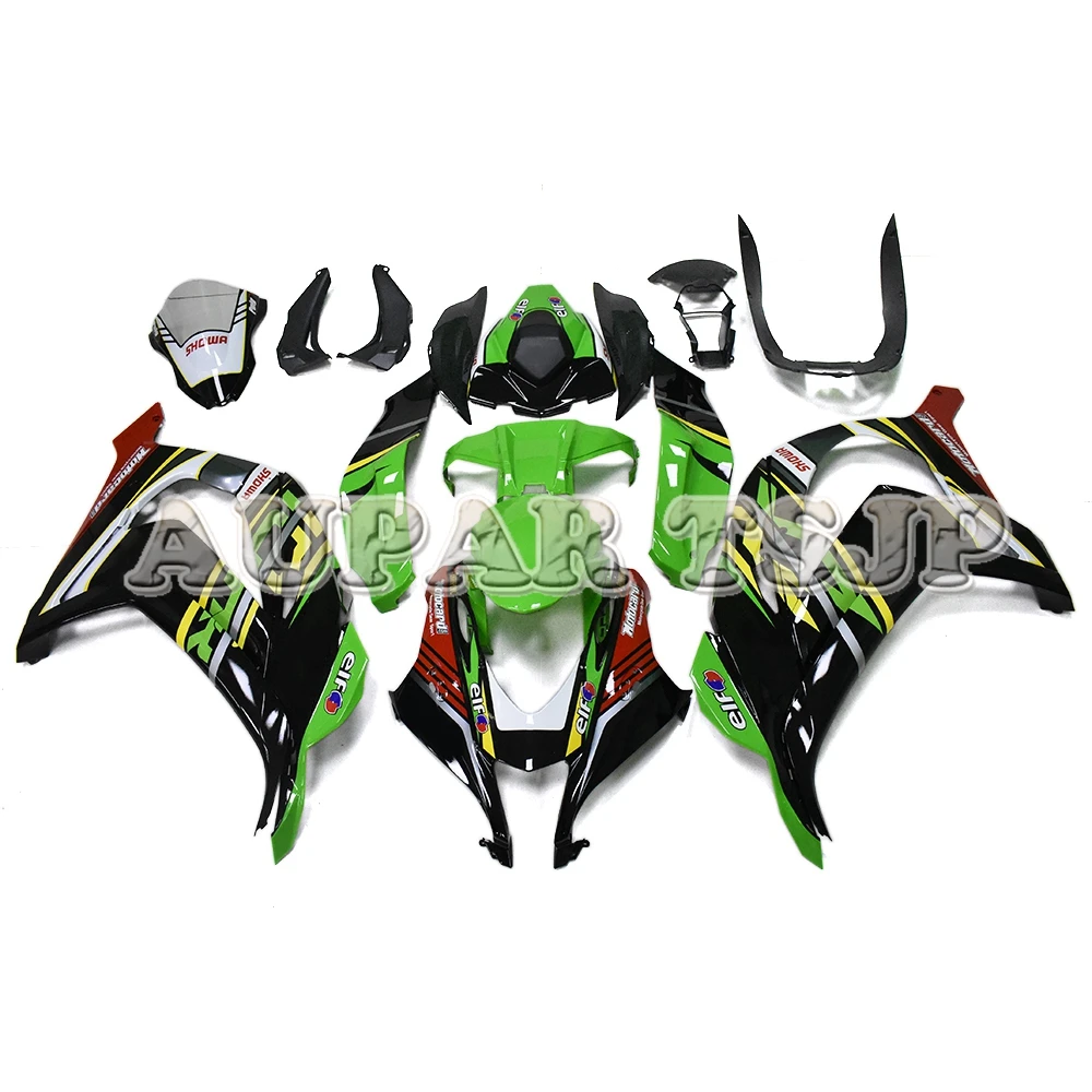 

Green Black Red Sportbike Casing For Kawasaki ZX10R ZX-10R 2016 2017 2018 16 17 18 zx10r ABS Plastic Injection Molding Covers