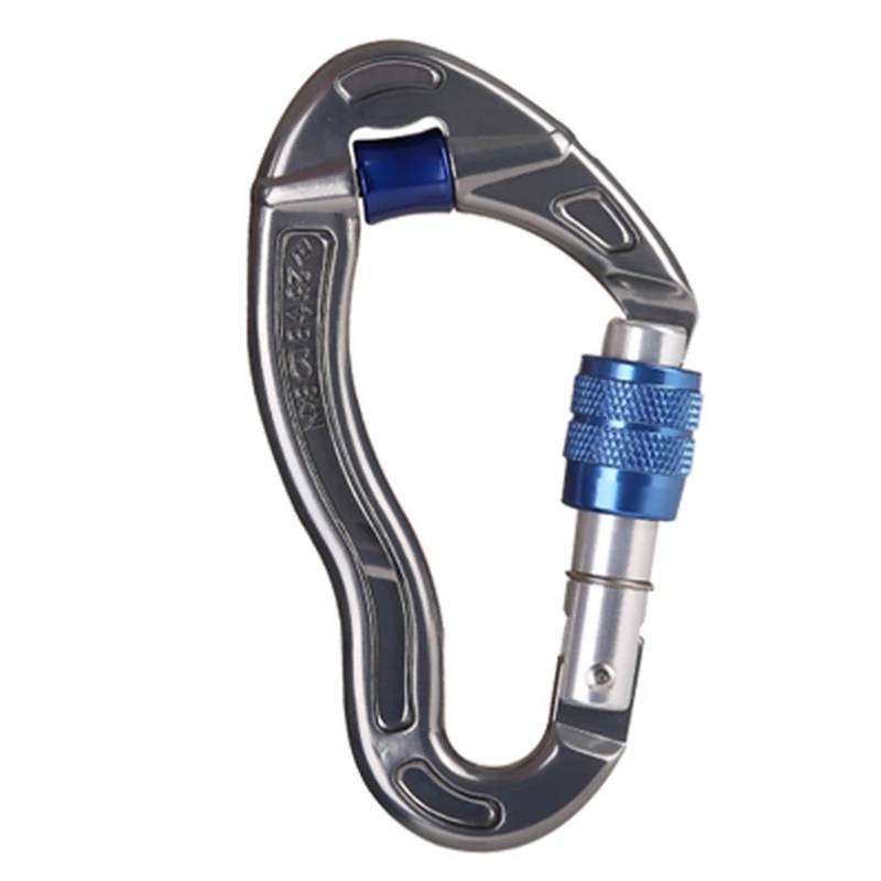 Замок с карабином из сплава для скалолазания инструмент выживания в экстренных