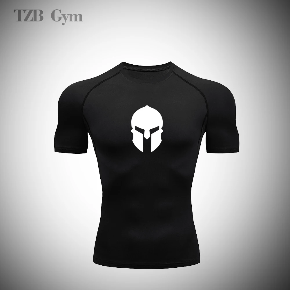 

Gym Fitness Running Compression Quick-Drying Sports T-Shirt Cycling Jogging Training Basketball Sportswear Men's Running T-Shirt