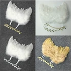 Новорожденный Подставки для фотографий с капюшоном, надписью Angel и принтом крылышки детский наряд для фотосессии ручной работы, Одежда для новорожденных, комплект Подставки для фотографий аксессуары для детской фотосъемки