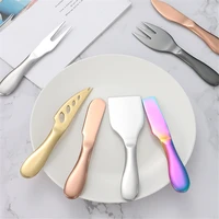high quality stainless steel knife household cheese cake cream knife pizza cheese knife set knife tools