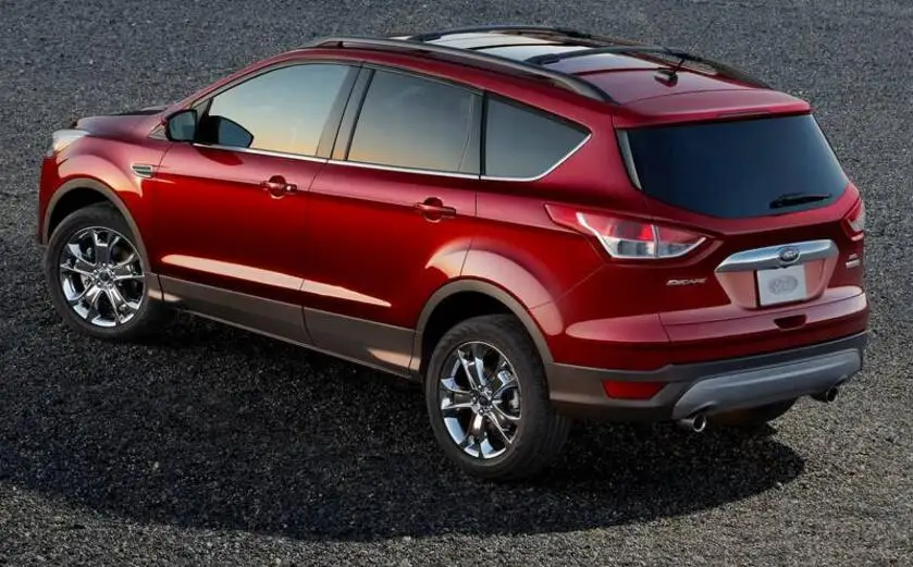 Для Ford Escare Kuga автомобиль задний багажник защитный лист для багажника Крышка(черный бежевый