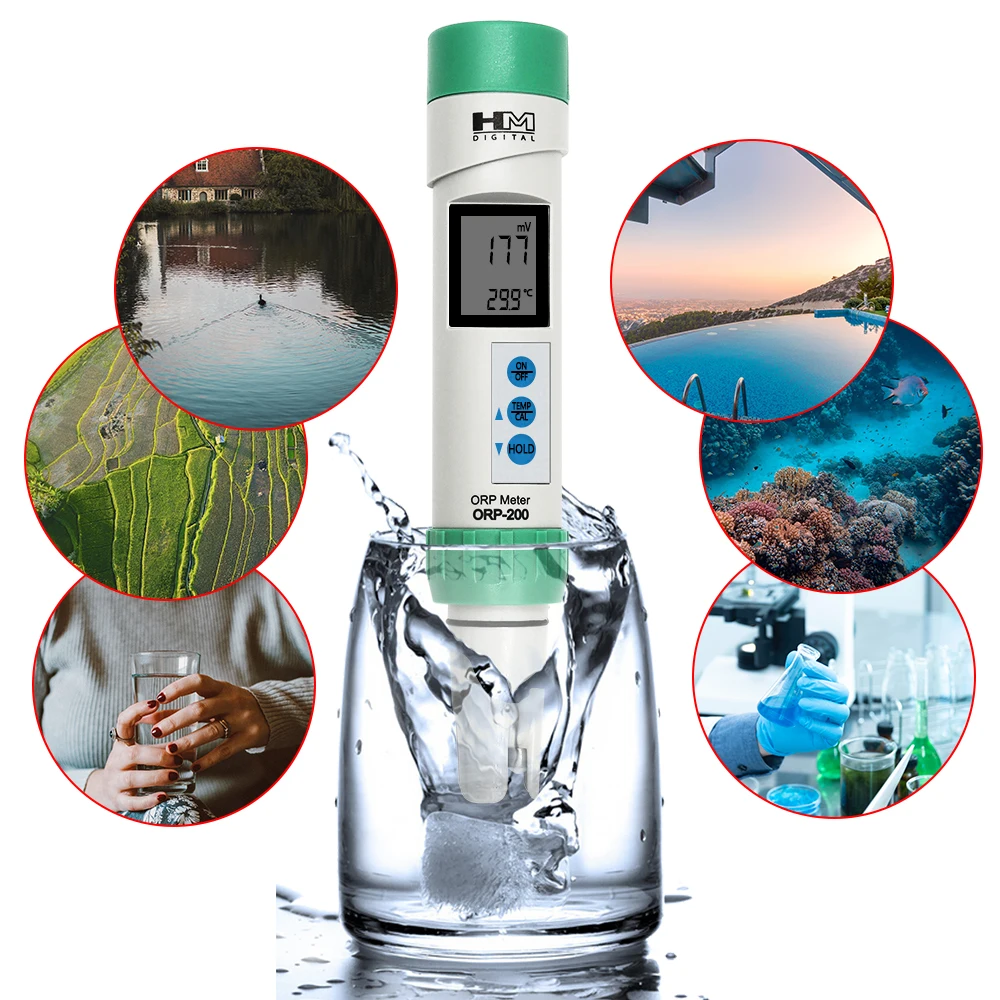 Цифровой измеритель температуры HM водонепроницаемый с функцией автоматической