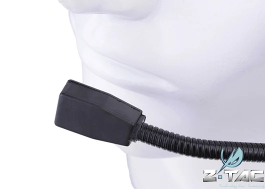 Z TAC мягкие наушники для walkie talkie Airsoft Bowman Elite II охоты ipsc Arsoft тактическая гарнитура