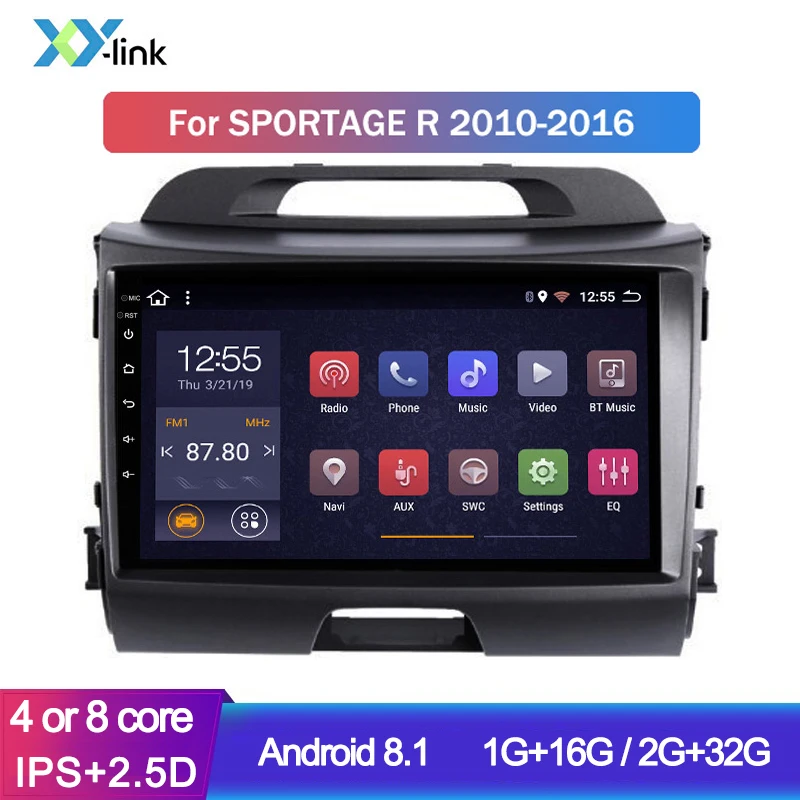 Автомобильный android радиоприемник Sportage 3 4 2010 2015 Gps навигационная система для KIA 1 2