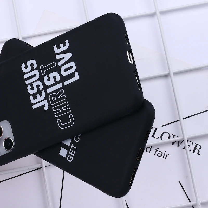 Jesus Christian Faith Cross Admire Phone Cover For iPhone 14 14ProMax 14Plus 13Promax 13 12 11 Soft Silicone Case