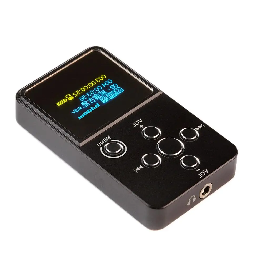 Оригинальный XDUOO X2 MP3 HIFI Цифровой музыкальный плеер с OLED экраном слот для TF