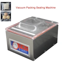 automatic vacuum machine digital vacuum packaging food sealing machine food industrial vacuum baler dz 260c