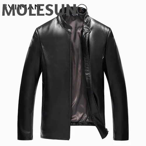 

Мужская куртка из натуральной кожи AKOOSUN, мотоциклетная одежда из натуральной овчины, верхняя одежда для осени и зимы, LXR327, 2021