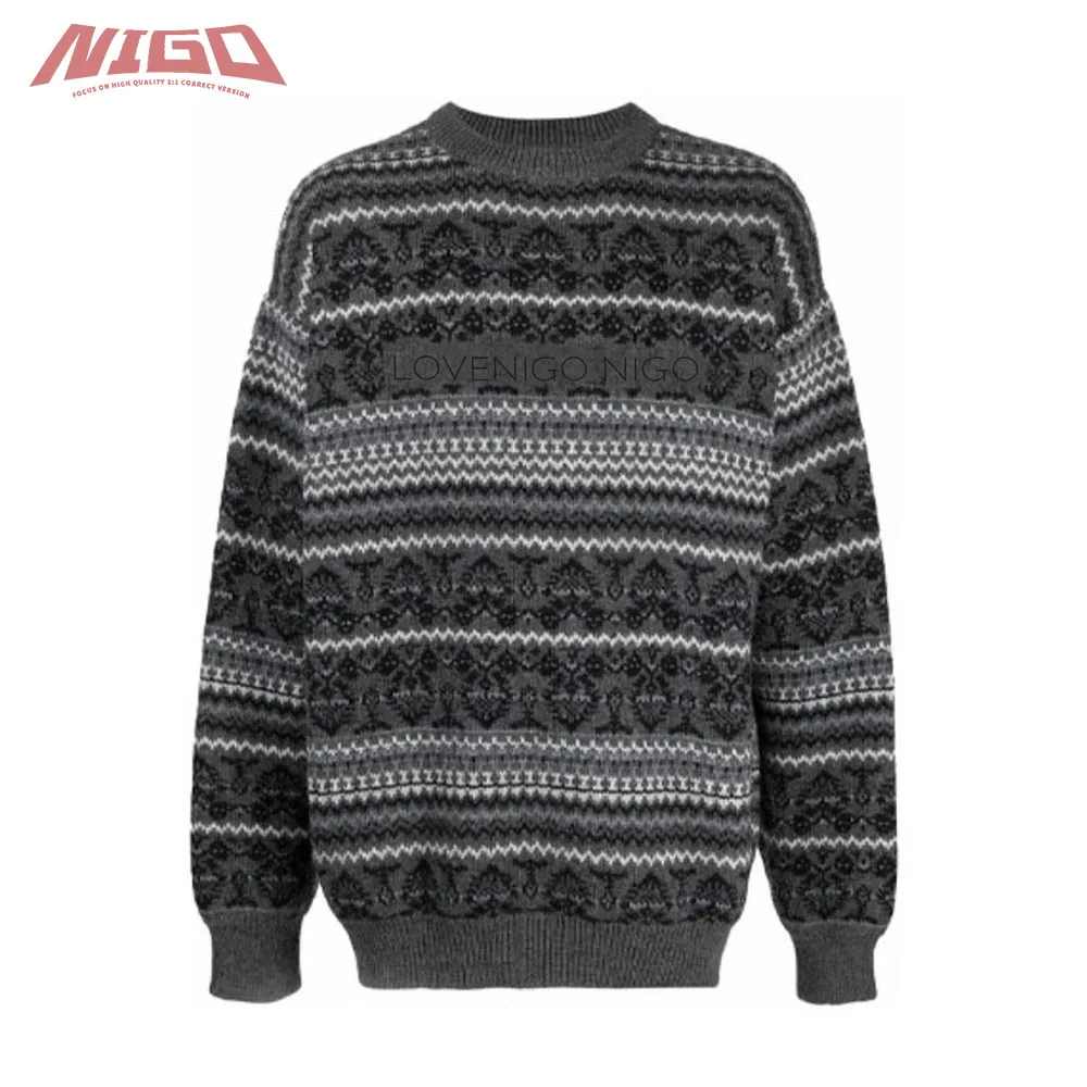 

NIGO Ms 21ss вязаный свитер # nigo55578