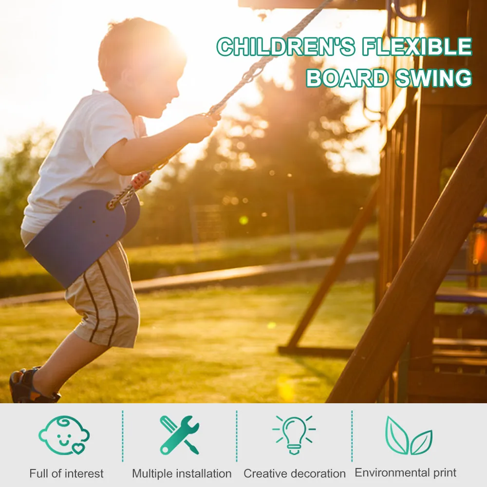 Детские игрушки детские качели из ЭВА безопасное изогнутое сиденье для детского