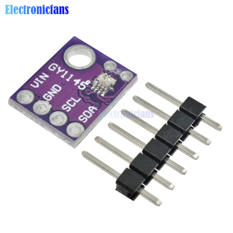 I2C SI1145 UV IR Видимый датчик GY1145 6-контактный светильник секционная плата модуль