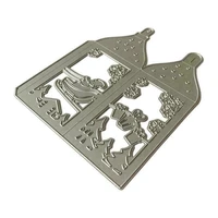 christmas gift metal cutting dies diy craft stencil mould embossing card cutter