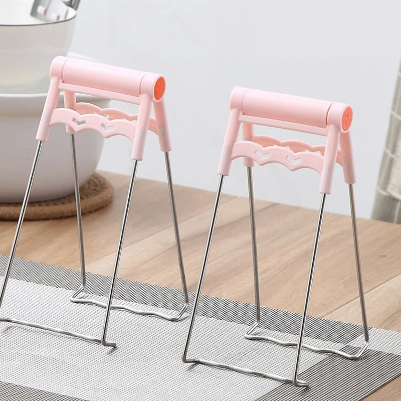 Stainless Steel Non-Slip Tray And Bowl Holder Kitchen Utensils Household Heat Insulation Scalding |