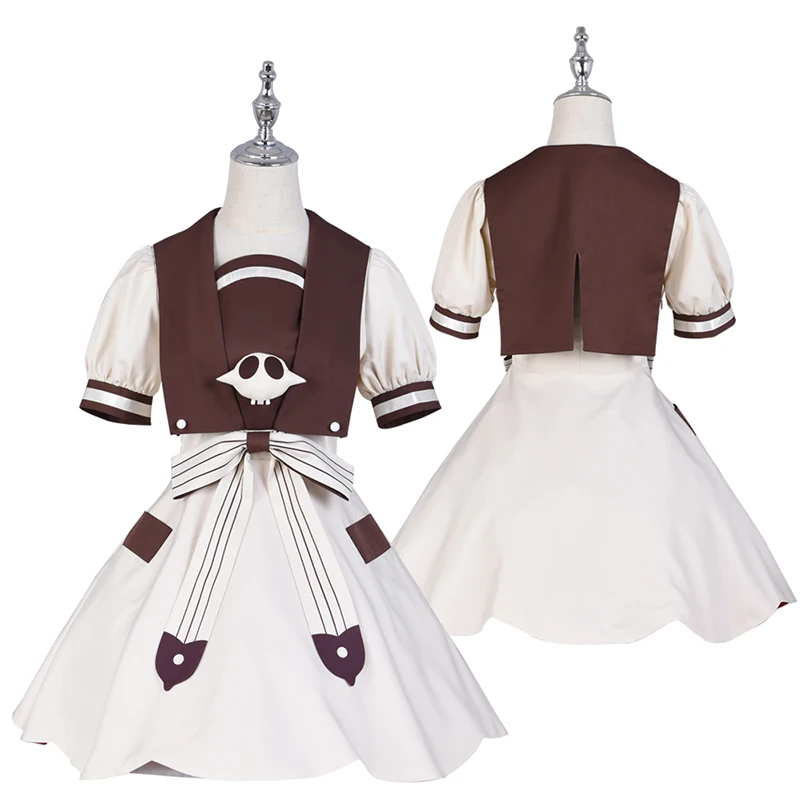 Hanako kun Costume 6 шт. костюм для косплея Yashiro Nene Униформа платье парик Jibaku Shounen