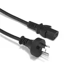 Австралийский сетевой кабель 1,5 м IEC C13, Удлинительный шнур для Dell, ПК, монитора, 3D-принтера, ТВ, Xbox One, LG, ТВ-проектора