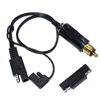 1pcs din hella powerlet plug to sae battery adapter connector cable for bmw motorcycle with sae to sae adapter