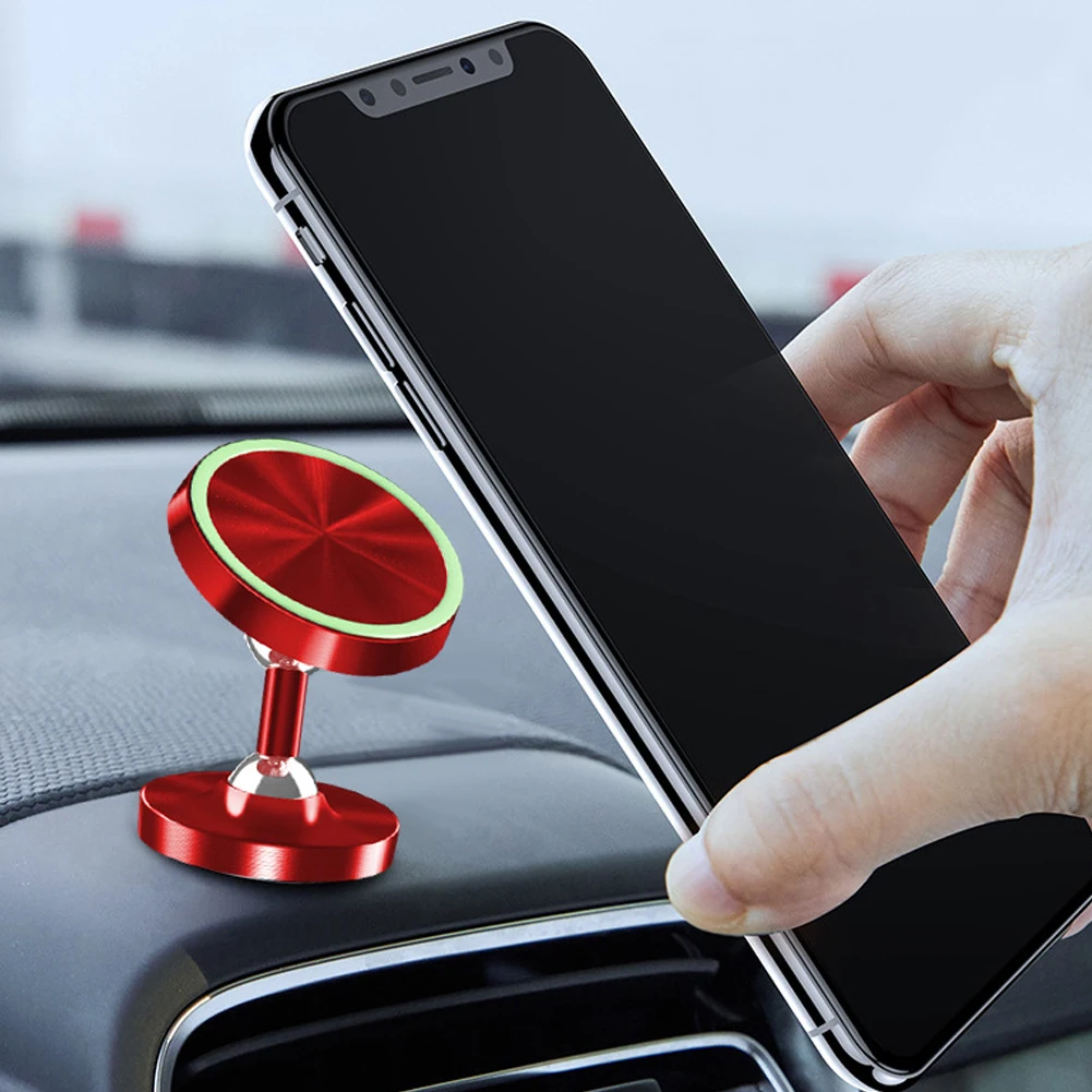 Универсальный вращающийся на 360 градусов Автомобильный магнитный держатель для мобильного телефона, подставка, держатель для настольного автомобиля, аксессуары для стоек